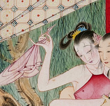 苗菁菁-迫于无奈胡也佛画出《金瓶梅秘戏图》，却因此成名，其绘画价值不可估量